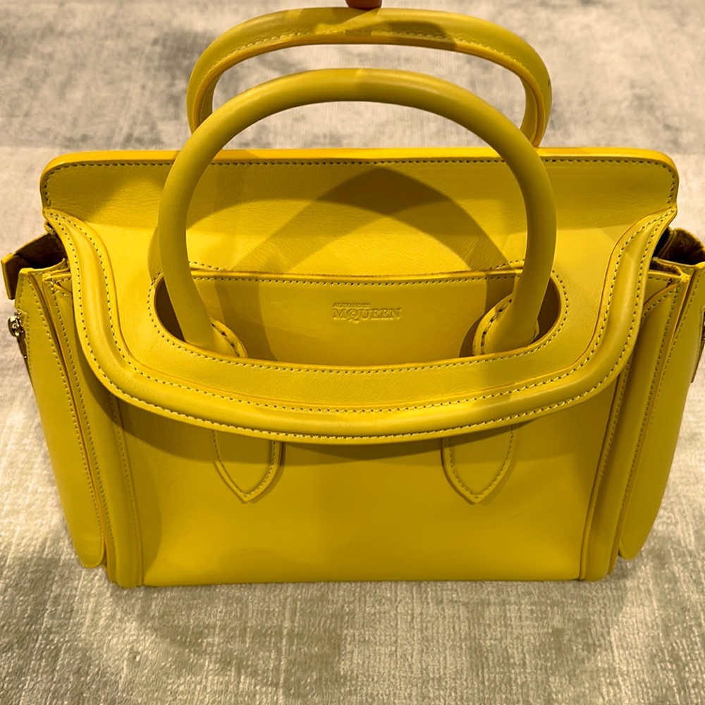 Alexander McQueen Yellow Tote NWT
